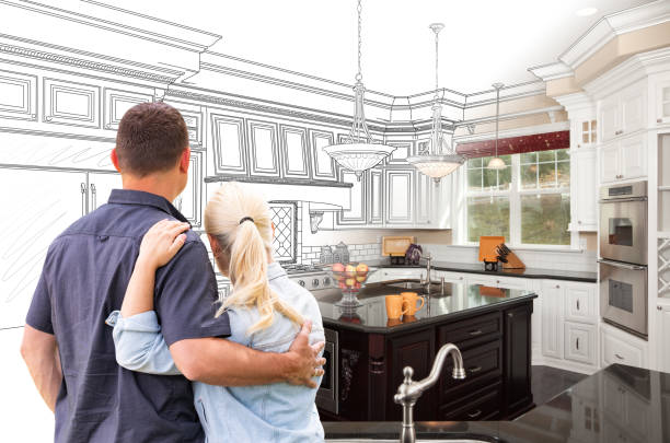 Kitchen island install Bellevue